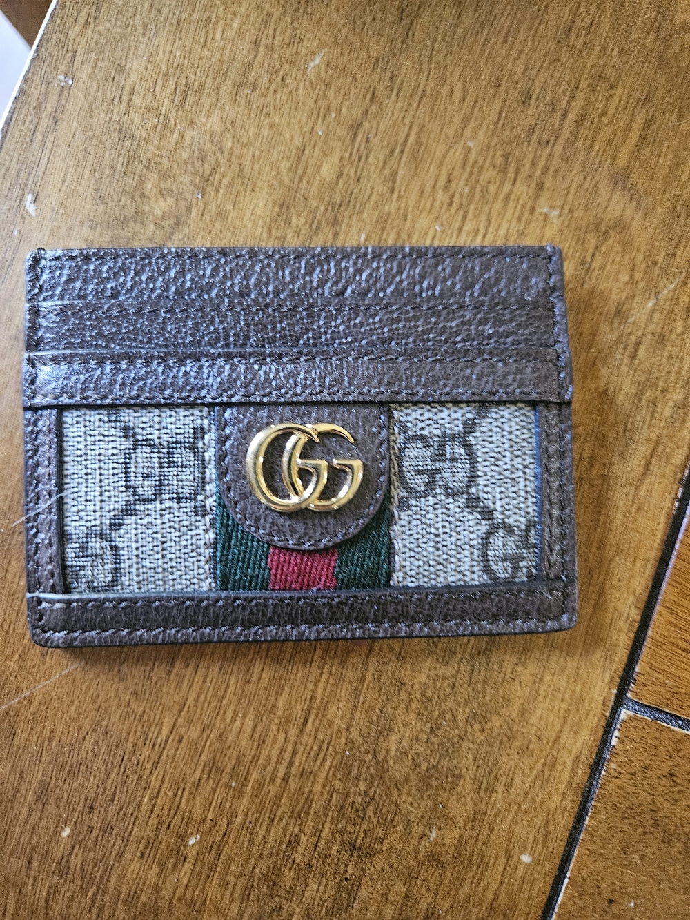 Gucci Ophidia Card Case GG Canvas New